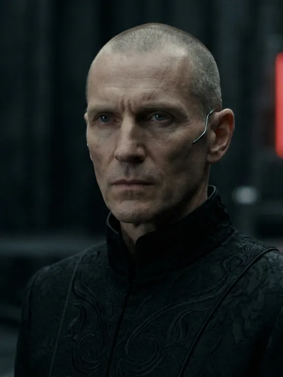 Regent Vael, antagonist of Ashfall: Wired into the throne. Never blinks.
